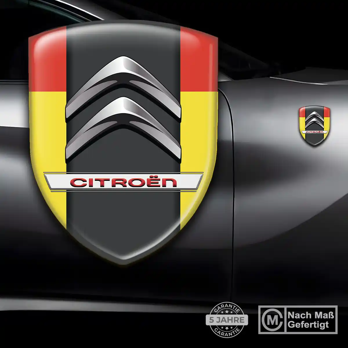 Citroen Wappen Emblem Aufkleber Auto Interieurdesign