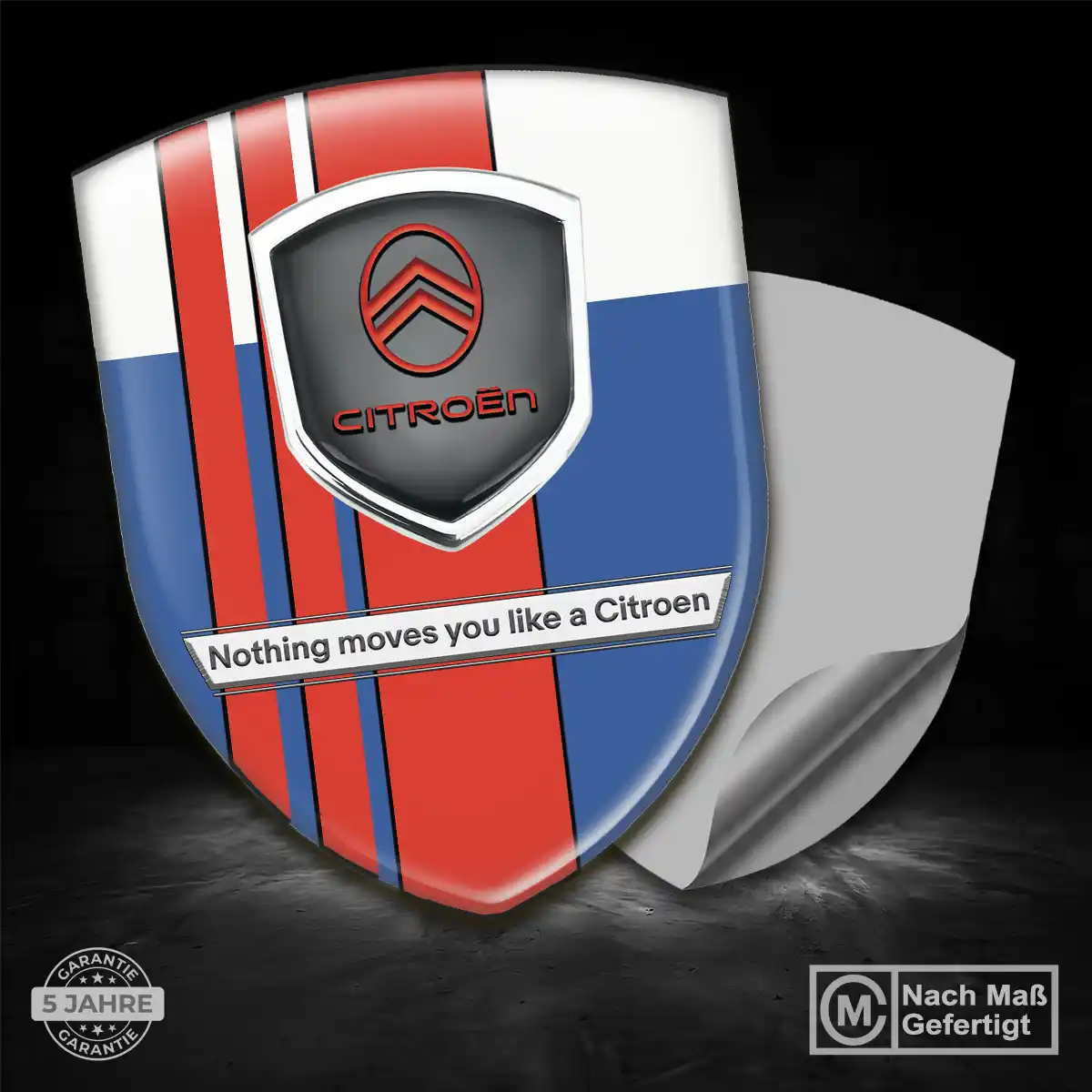 Citroen Wappen Emblem Aufkleber Auto Limitierte Auflage