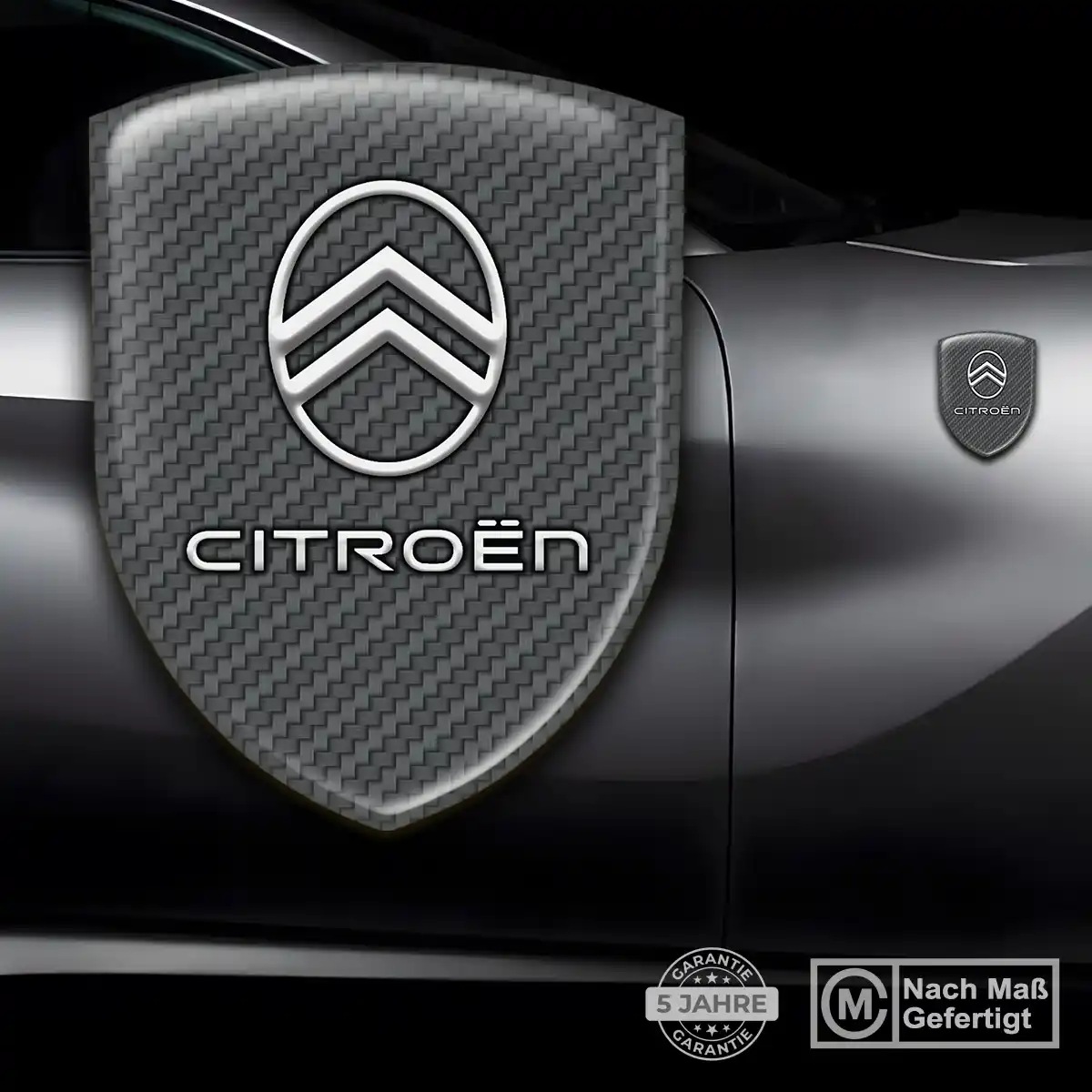 Citroen Wappen Emblem Aufkleber Auto Luxus-Edition