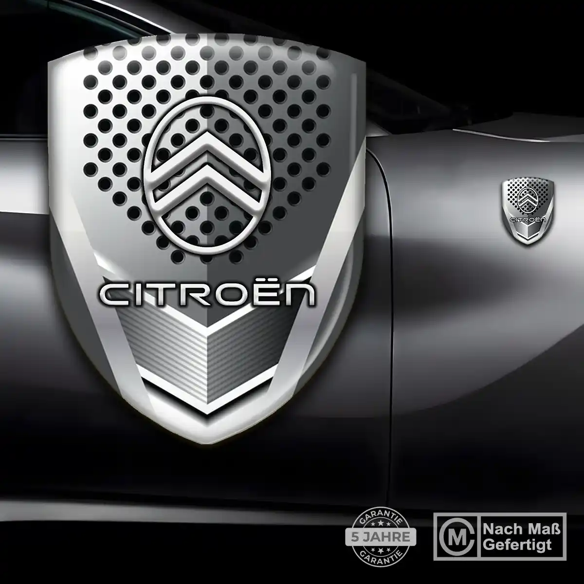 Citroen Wappen Emblem Aufkleber Auto Premiumqualität