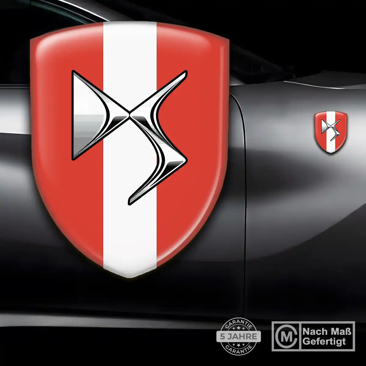 Citroen Wappen Emblem Aufkleber Auto Stilvolles Design