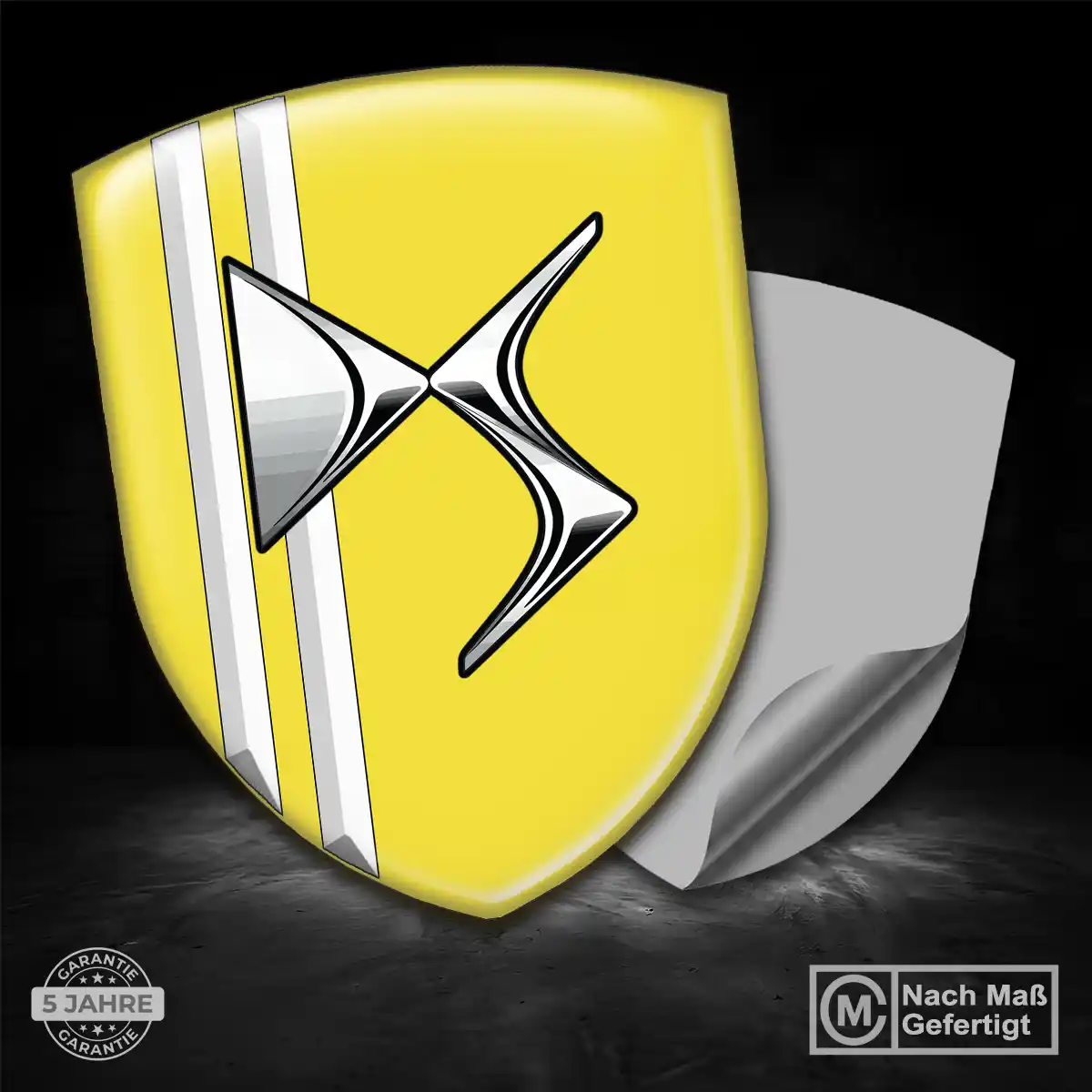 Citroen Wappen Emblem Aufkleber Edles Design