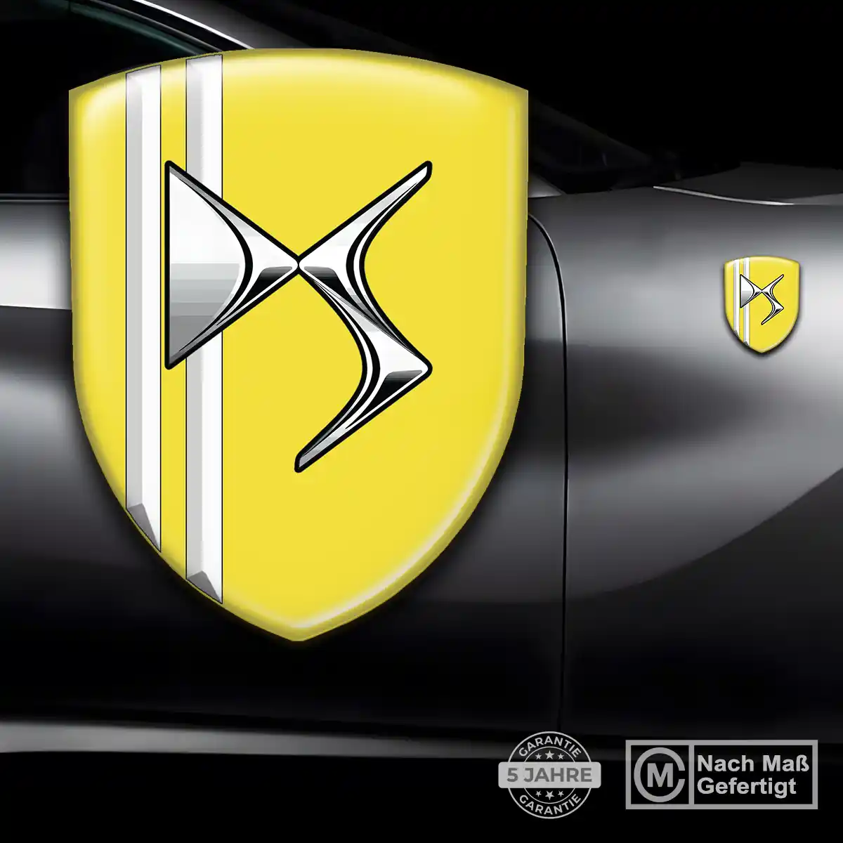 Citroen Wappen Emblem Aufkleber Edles Design