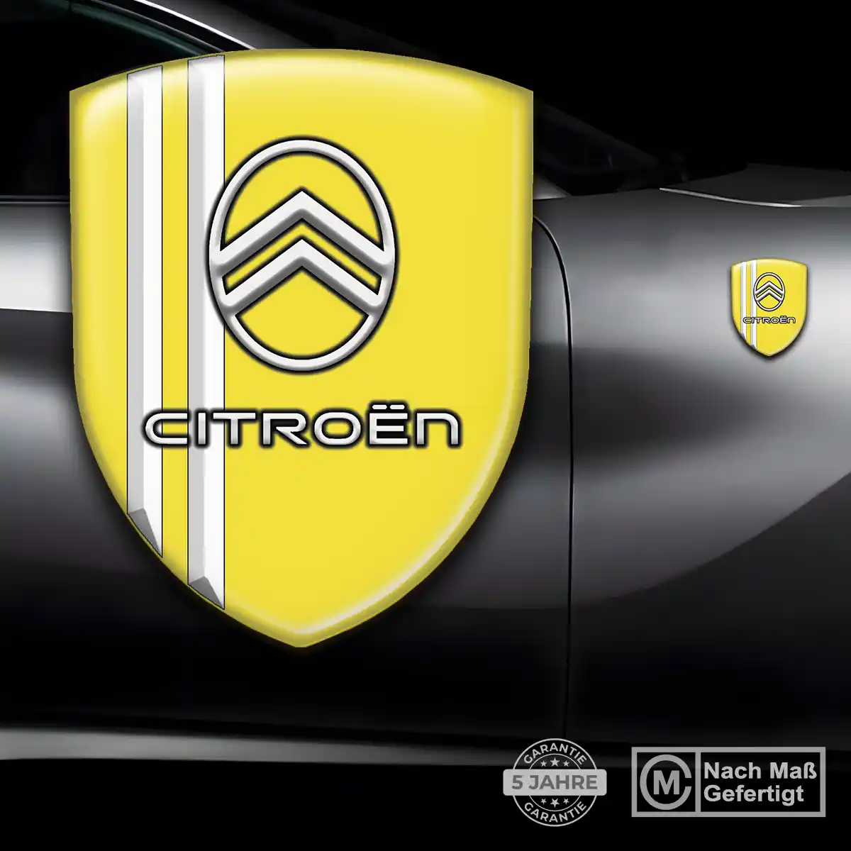 Citroen Wappen Emblem Aufkleber Erstklassige Qualität
