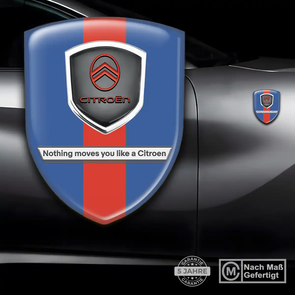 Citroen Wappen Emblem Aufkleber Limitierte Auflage