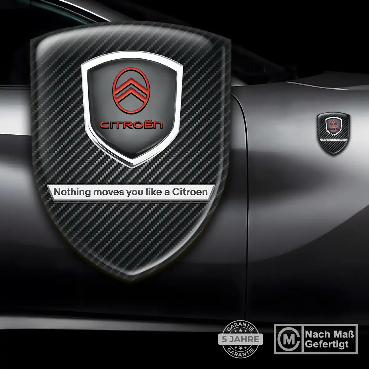 Citroen Wappen Emblem Aufkleber Markenedition