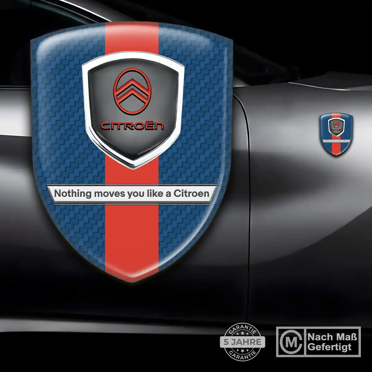 Citroen Wappen Emblem Aufkleber Modernes Design