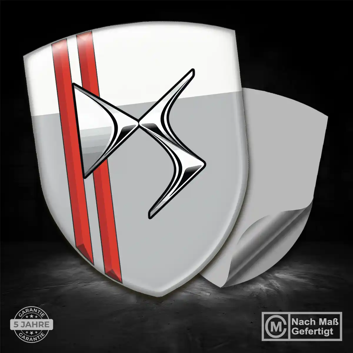 Citroen Wappen Emblem Aufkleber Tuningfahrzeug