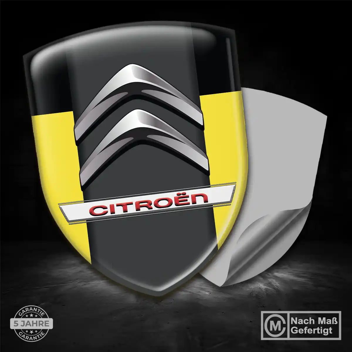 Citroen Wappen Emblem Auto Ausdrucksstarkes Design