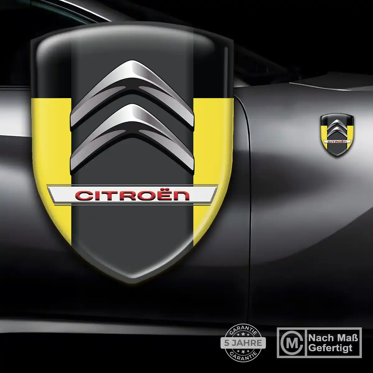 Citroen Wappen Emblem Auto Ausdrucksstarkes Design