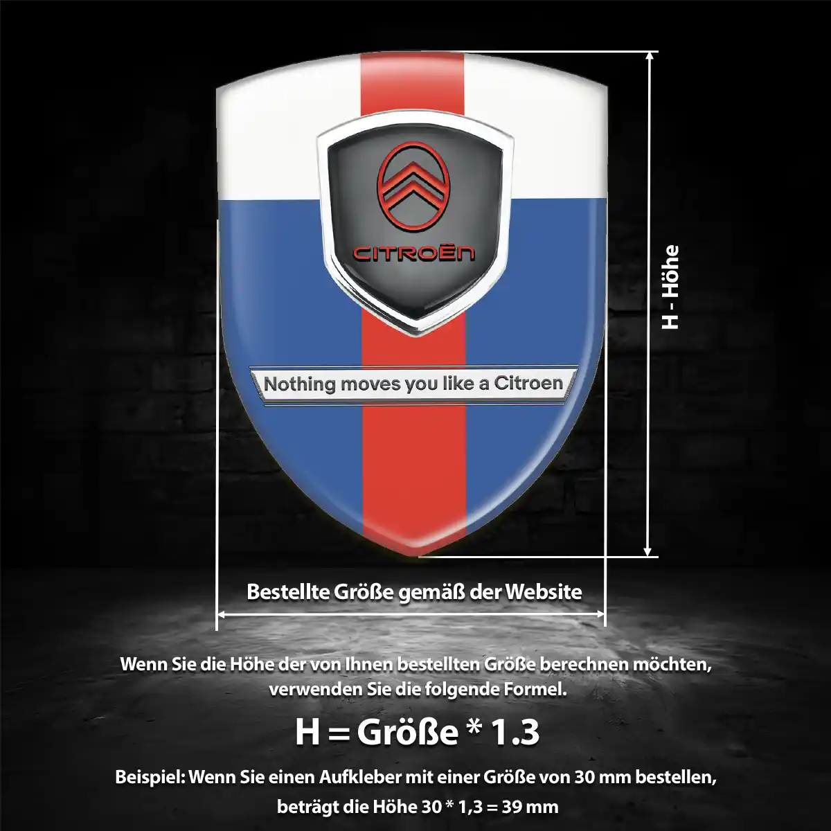 Citroen Wappen Emblem Auto Edles Design