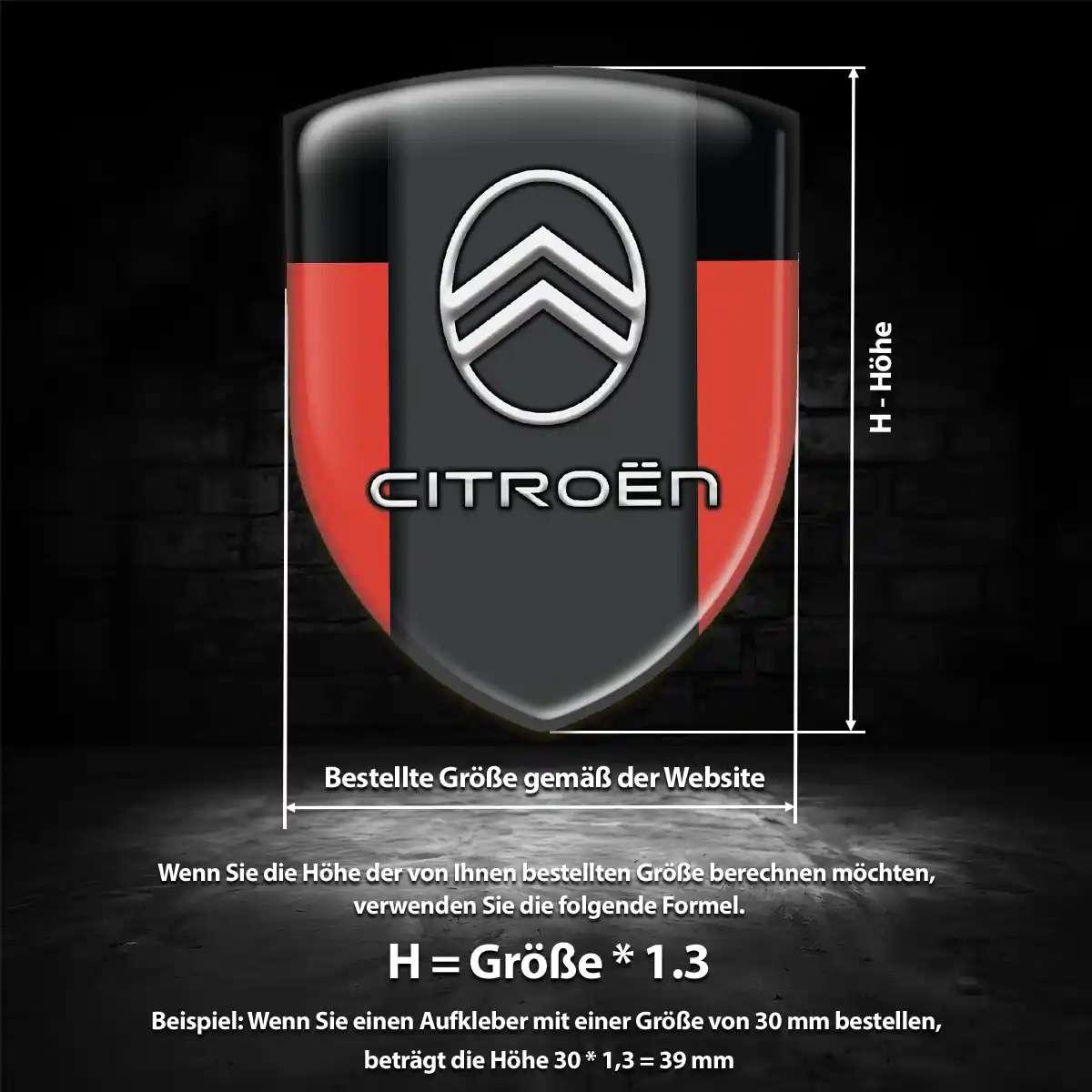 Citroen Wappen Emblem Auto Markenedition