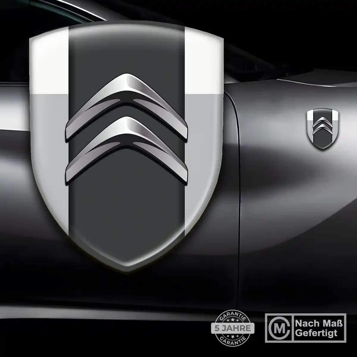 Citroen Wappen Emblem Interieurdesign