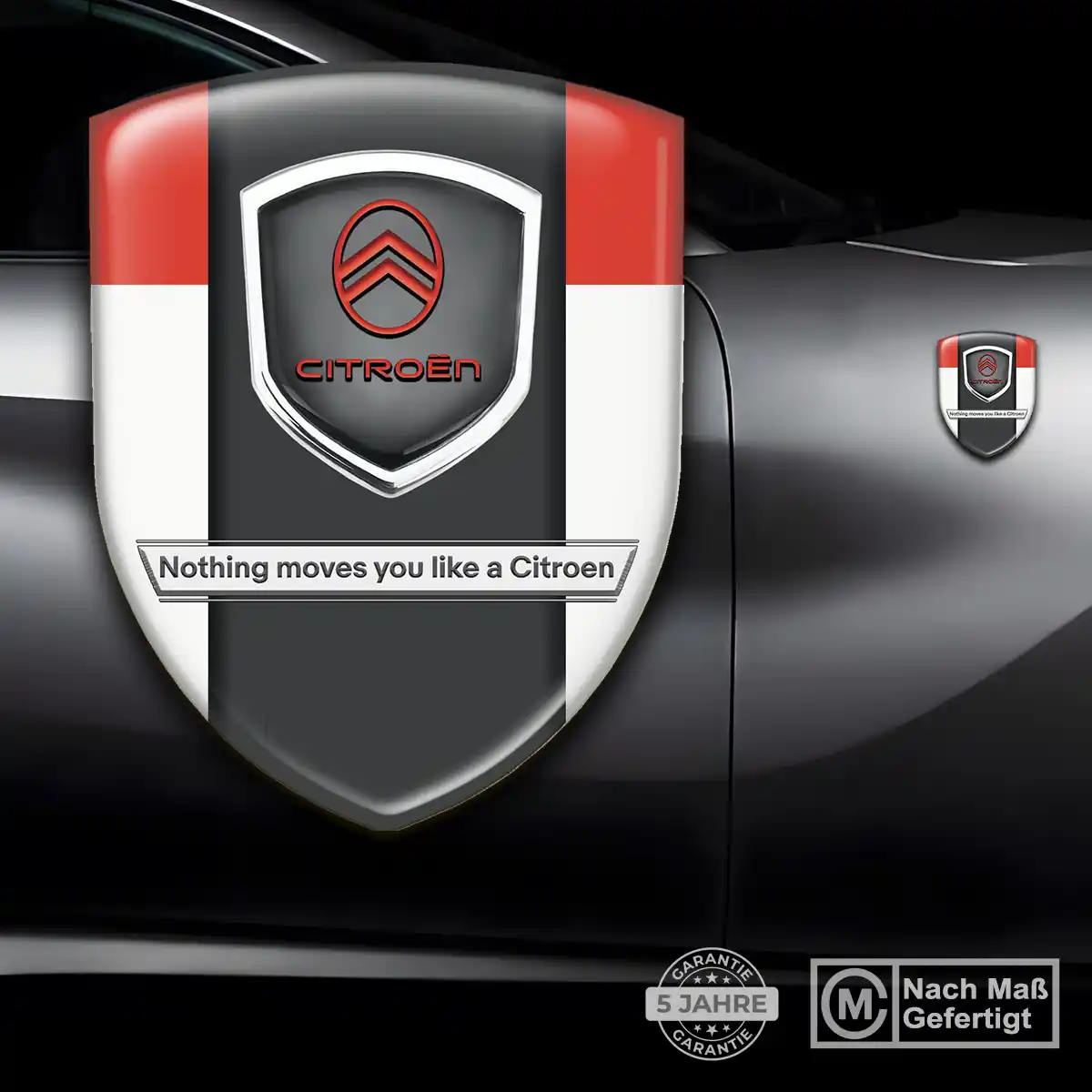 Citroen Wappen Emblem Modernes Design