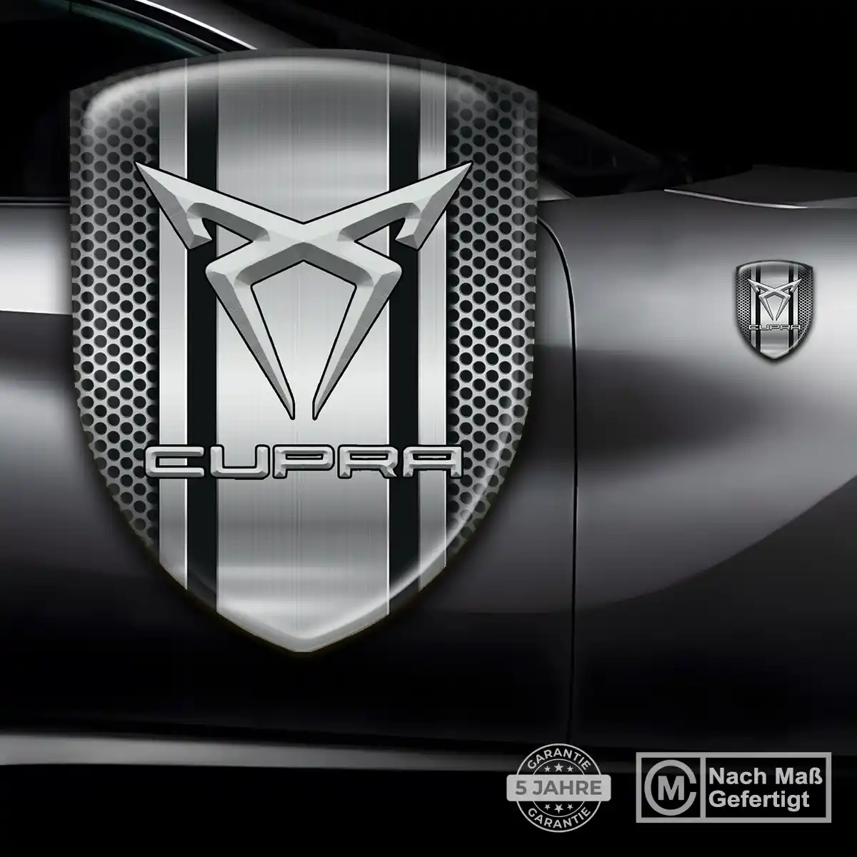 Cupra 3D Gel Aufkleber Emblem Auto Limitierte Auflage