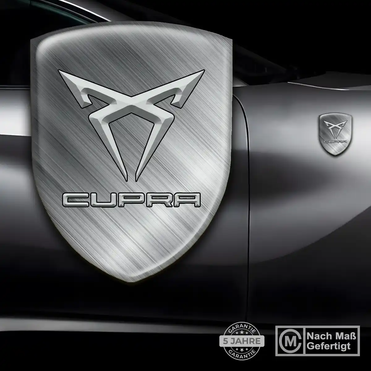 Cupra 3D Gel Aufkleber Emblem Auto Stilvolles Design