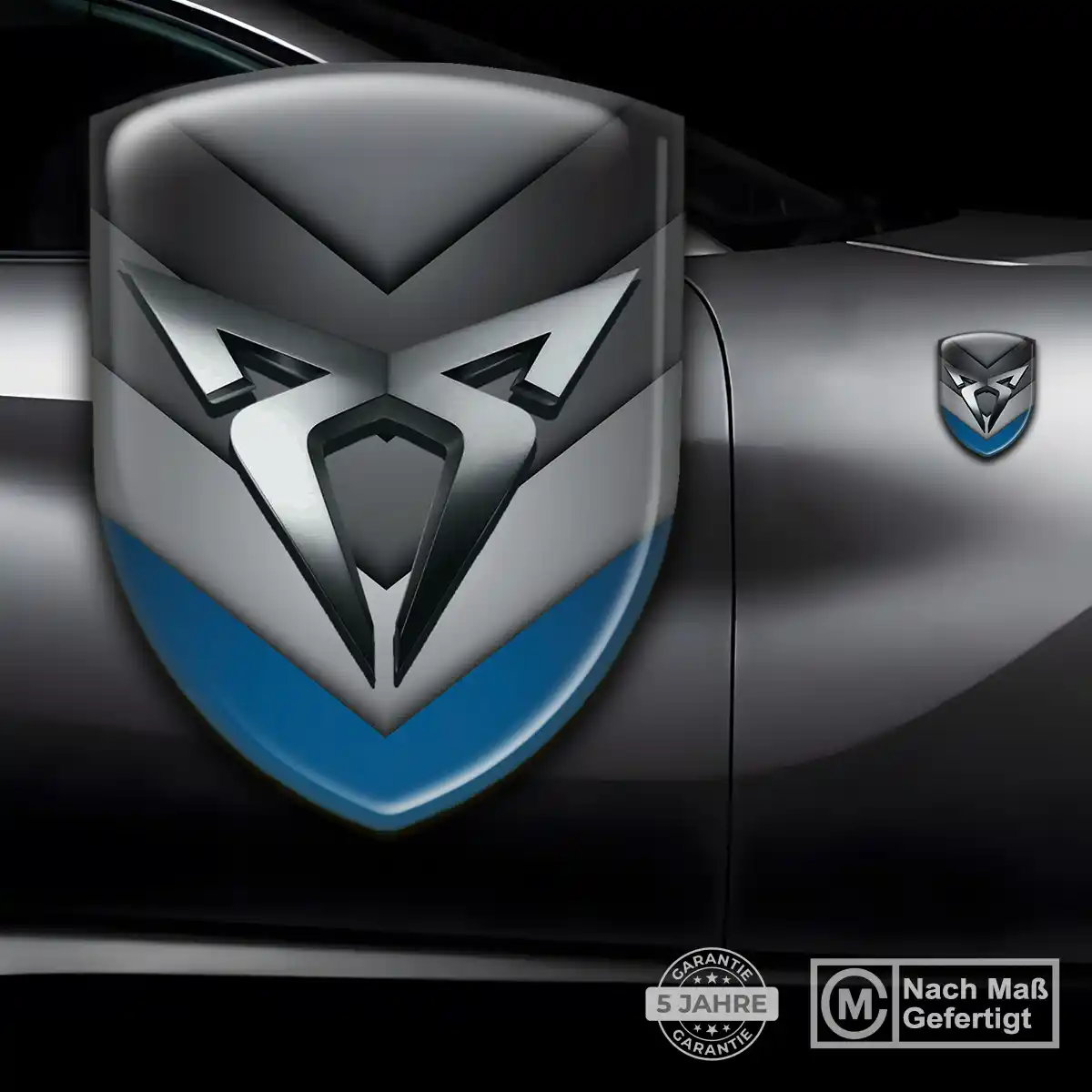 Cupra 3D Gel Aufkleber Emblem Limitierte Auflage