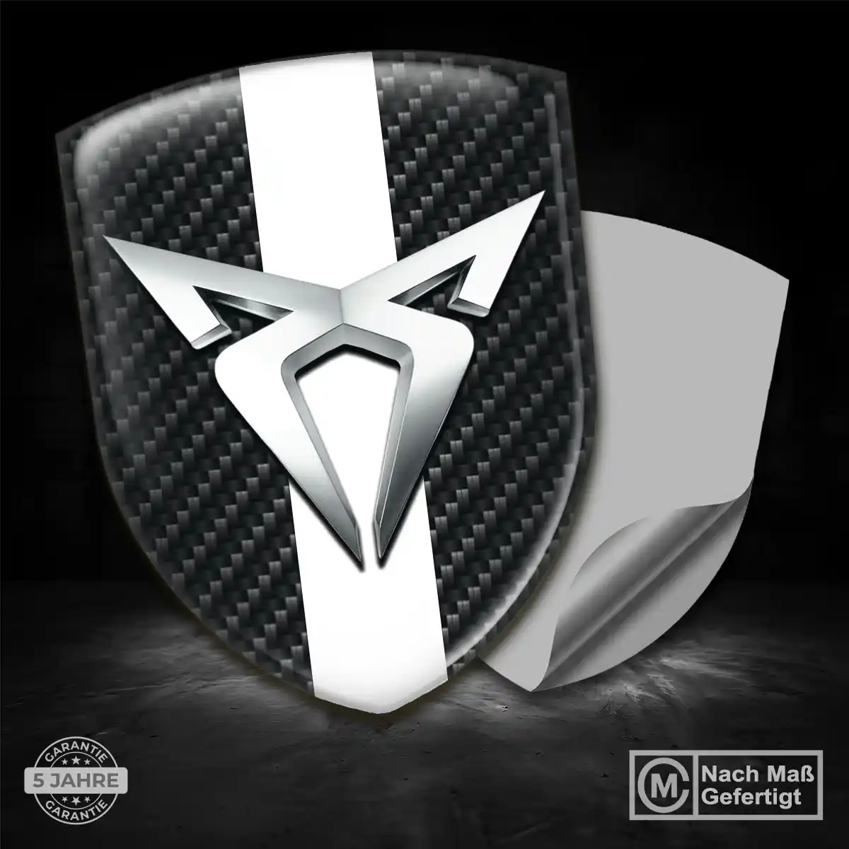 Cupra 3D Gel Aufkleber Stilvolles Design