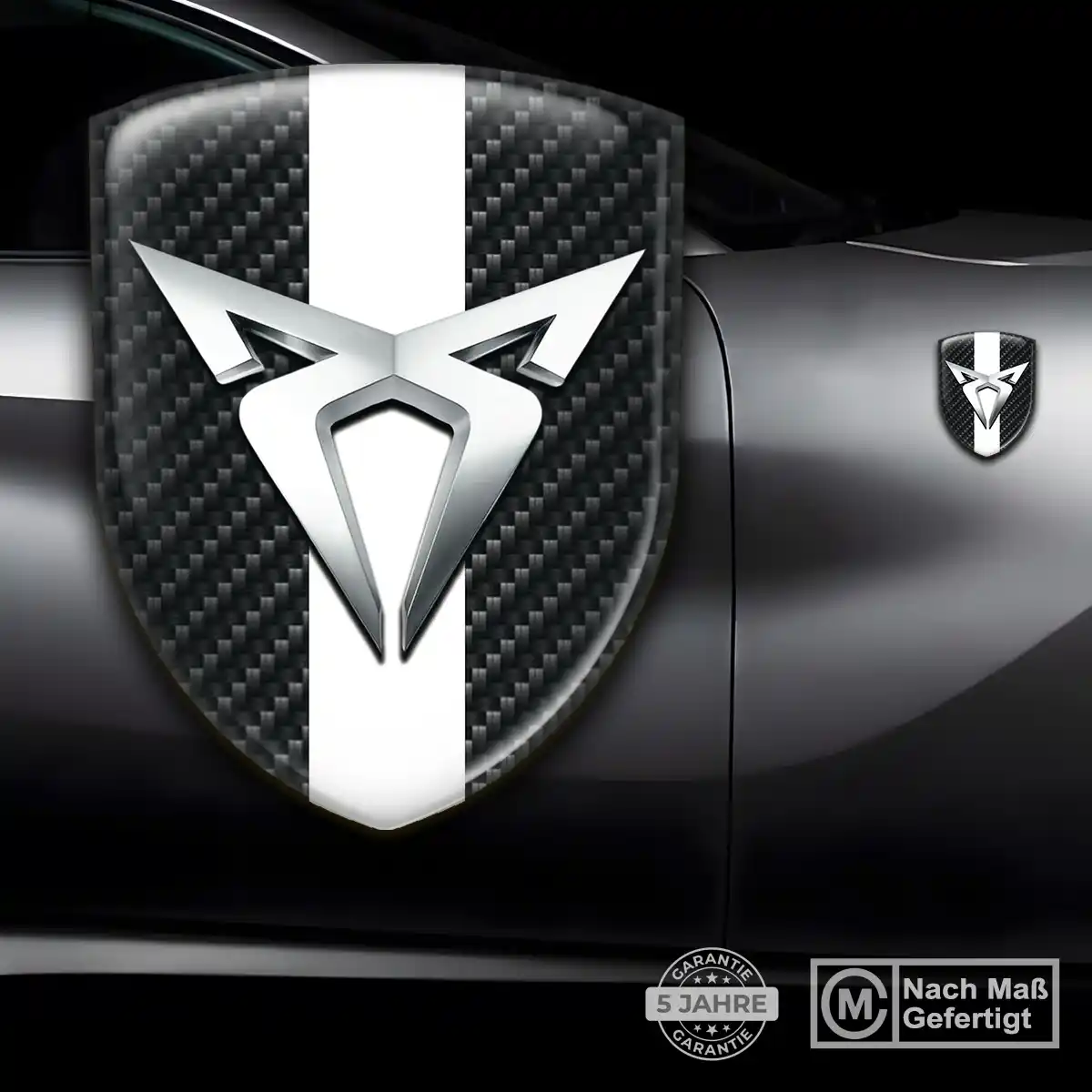 Cupra 3D Gel Aufkleber Stilvolles Design