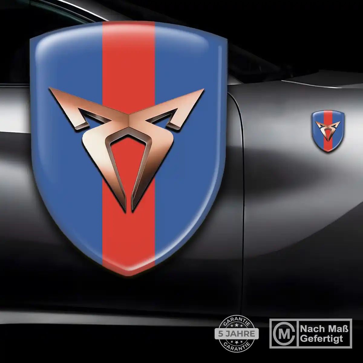 Cupra Aufkleber 3D Gel Emblem Auto Hohe Qualität
