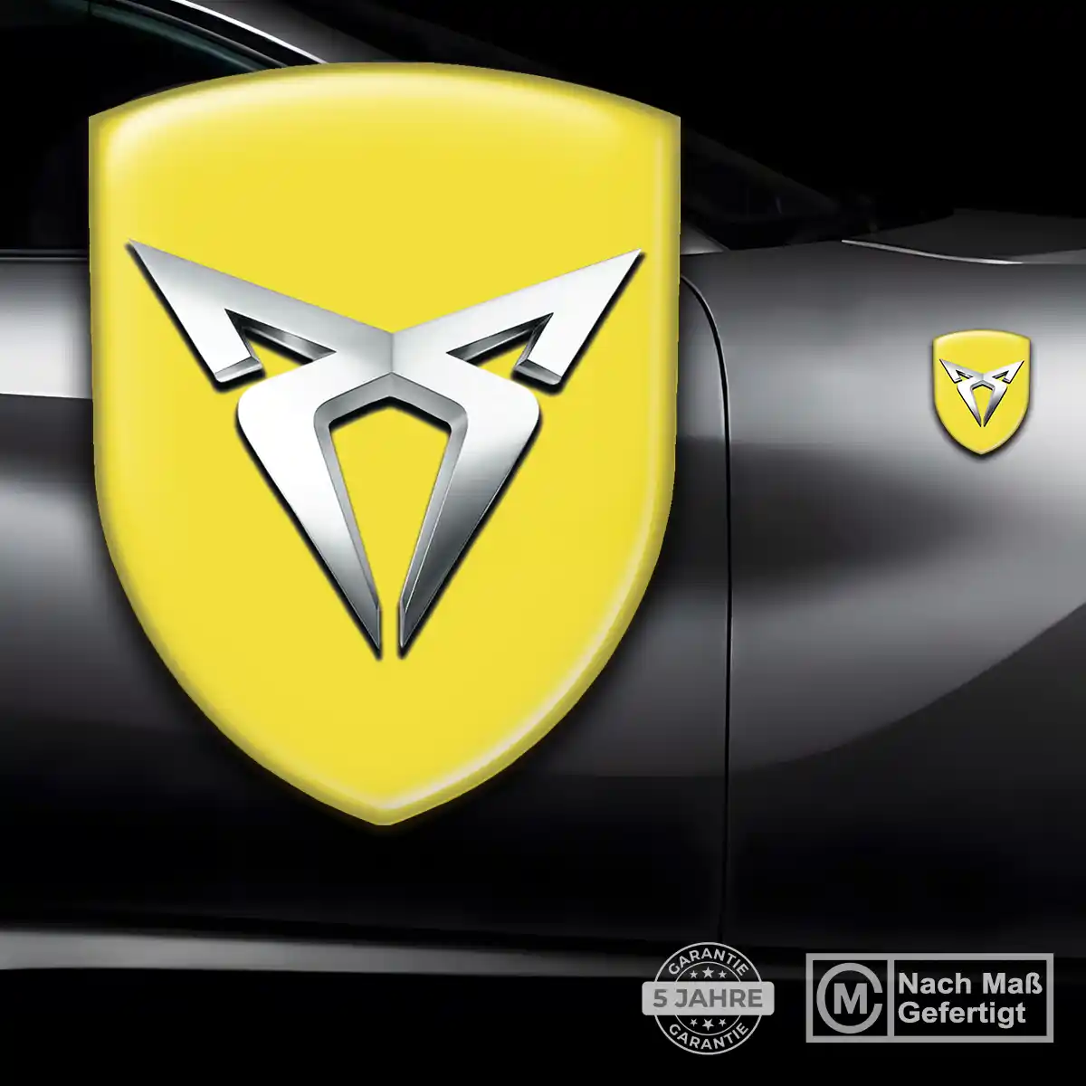 Cupra Aufkleber 3D Gel Emblem Auto Limitierte Auflage