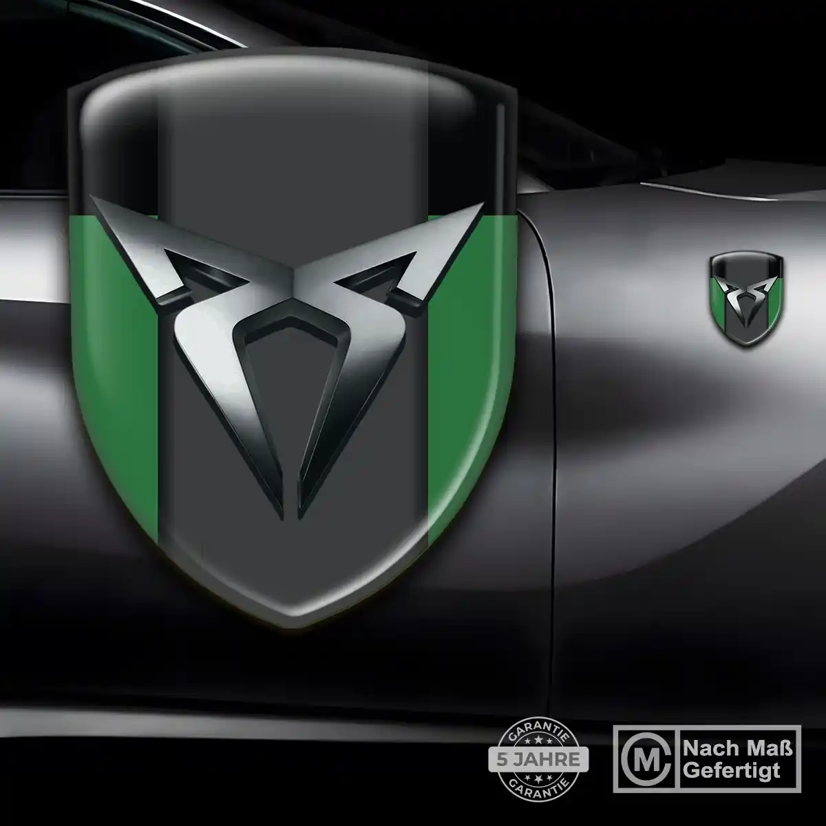 Cupra Aufkleber 3D Gel Emblem Auto Premiumqualität
