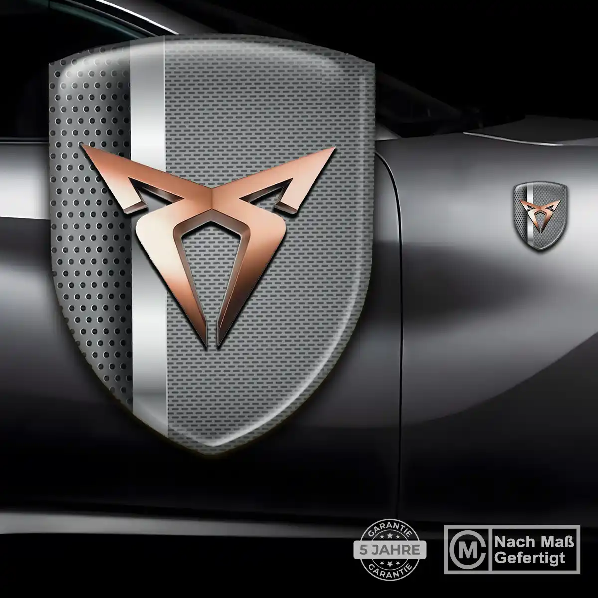 Cupra Aufkleber 3D Gel Emblem Hohe Qualität