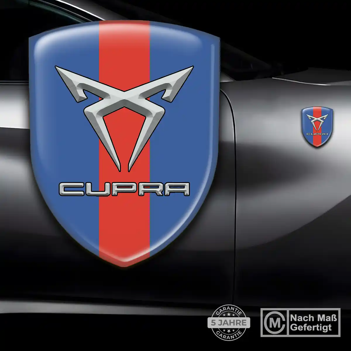 Cupra Aufkleber 3D Gel Embleme Auto Hohe Qualität