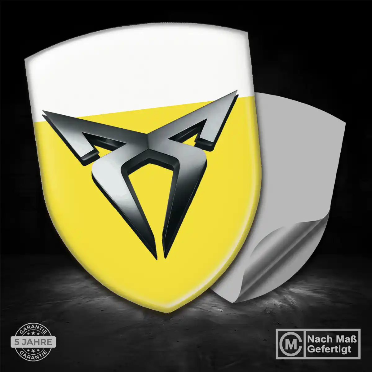 Cupra Aufkleber 3D Gel Wappen Auto Hohe Qualität