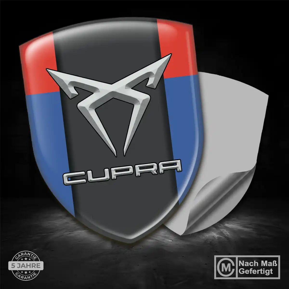 Cupra Aufkleber Emblem Auto Premium-Edition
