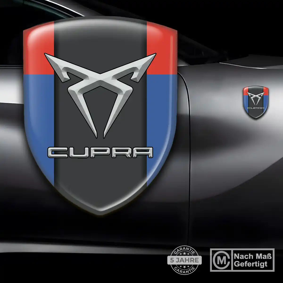 Cupra Aufkleber Emblem Auto Premium-Edition
