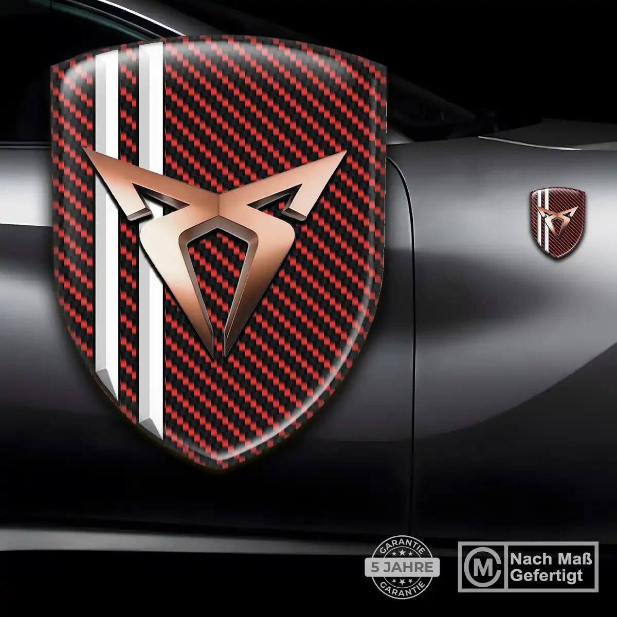 Cupra Aufkleber Emblem Auto Premiumqualität