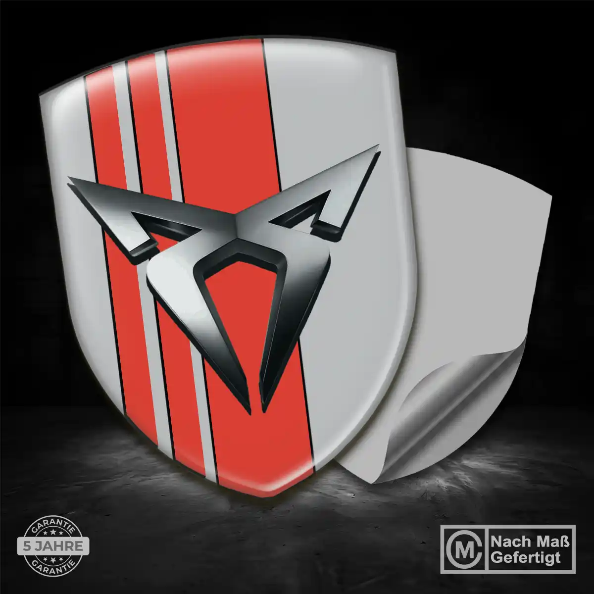 Cupra Aufkleber Emblem Hohe Qualität