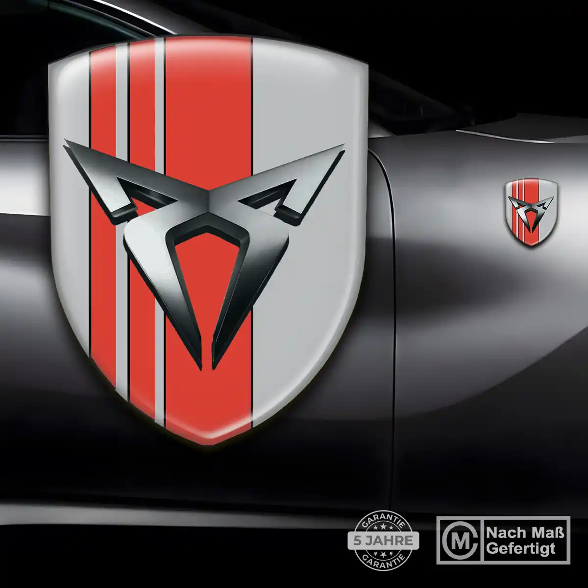Cupra Aufkleber Emblem Hohe Qualität