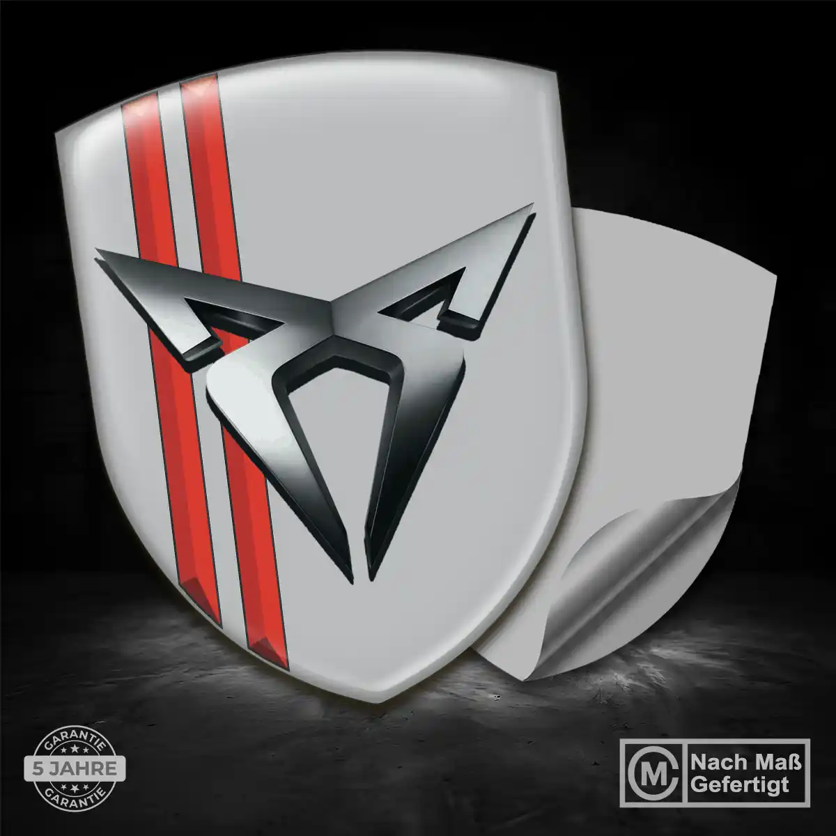 Cupra Aufkleber Emblem Luxus-Edition