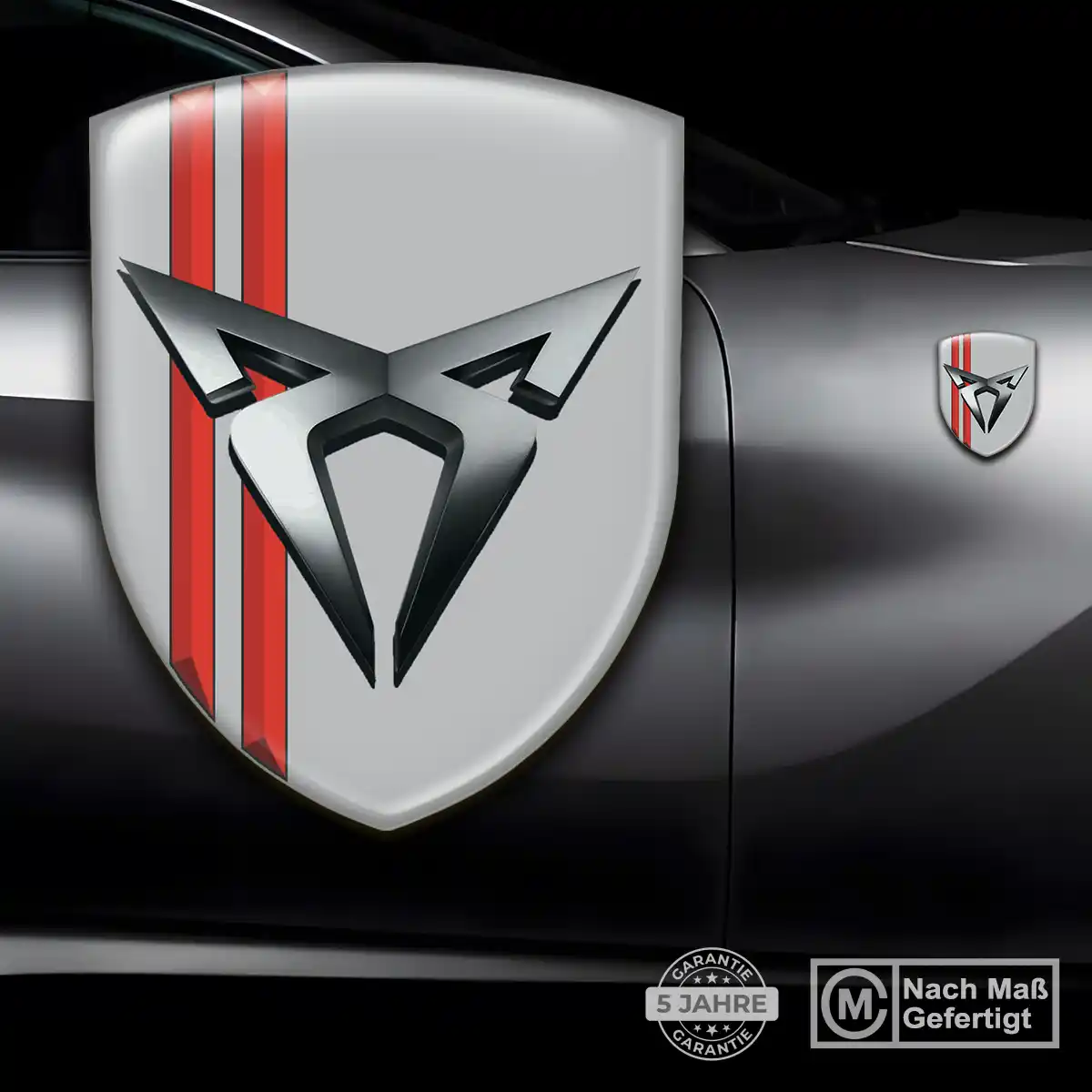 Cupra Aufkleber Emblem Luxus-Edition
