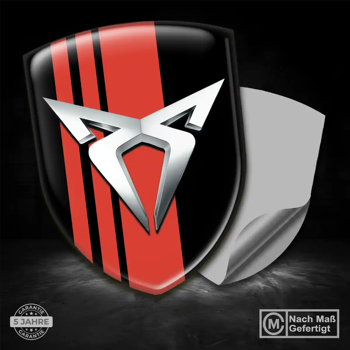Cupra Aufkleber Emblem Premium-Edition