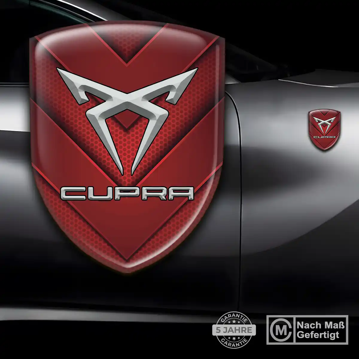 Cupra Aufkleber Emblem Premiumqualität