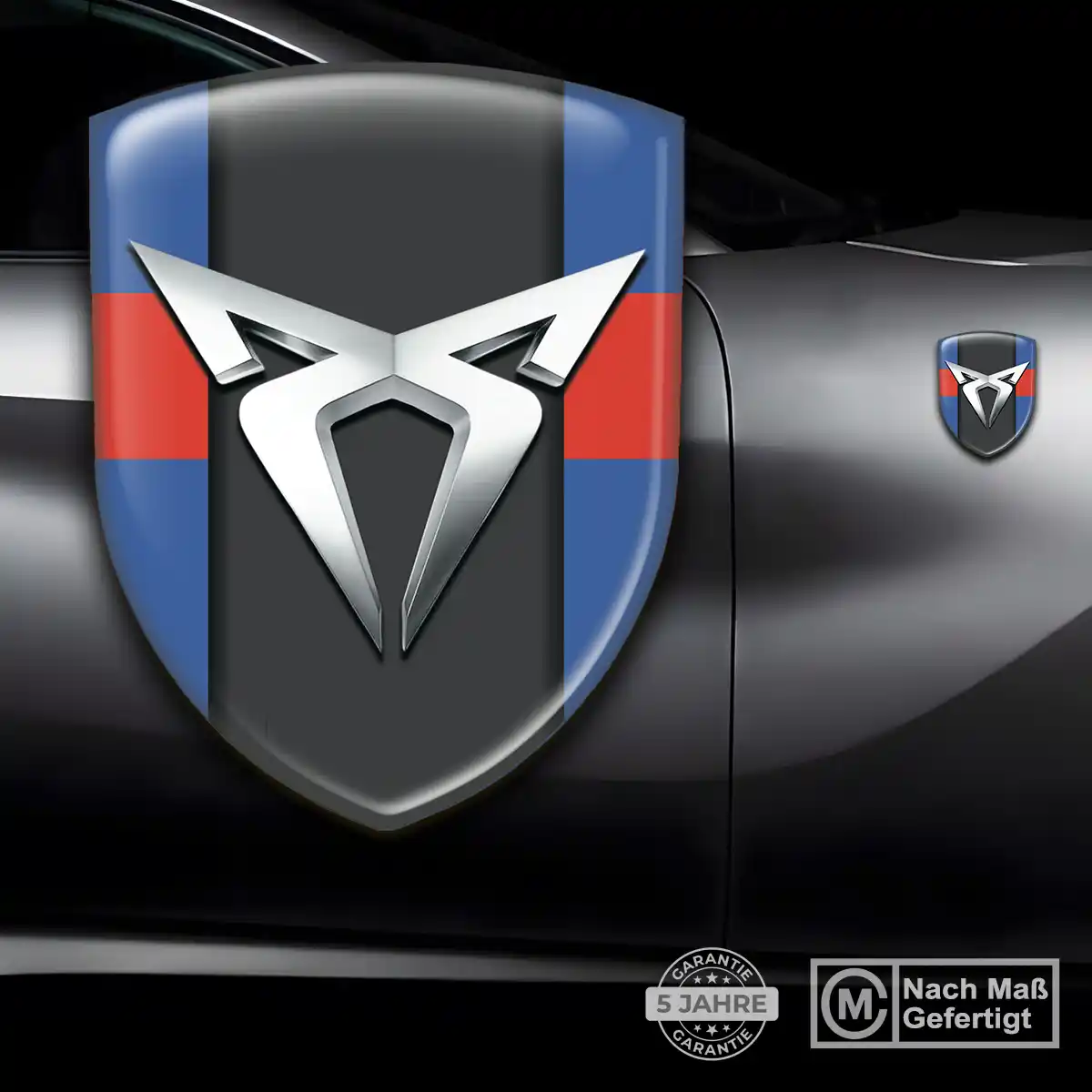 Cupra Aufkleber Embleme Silikon Auto Premiumqualität