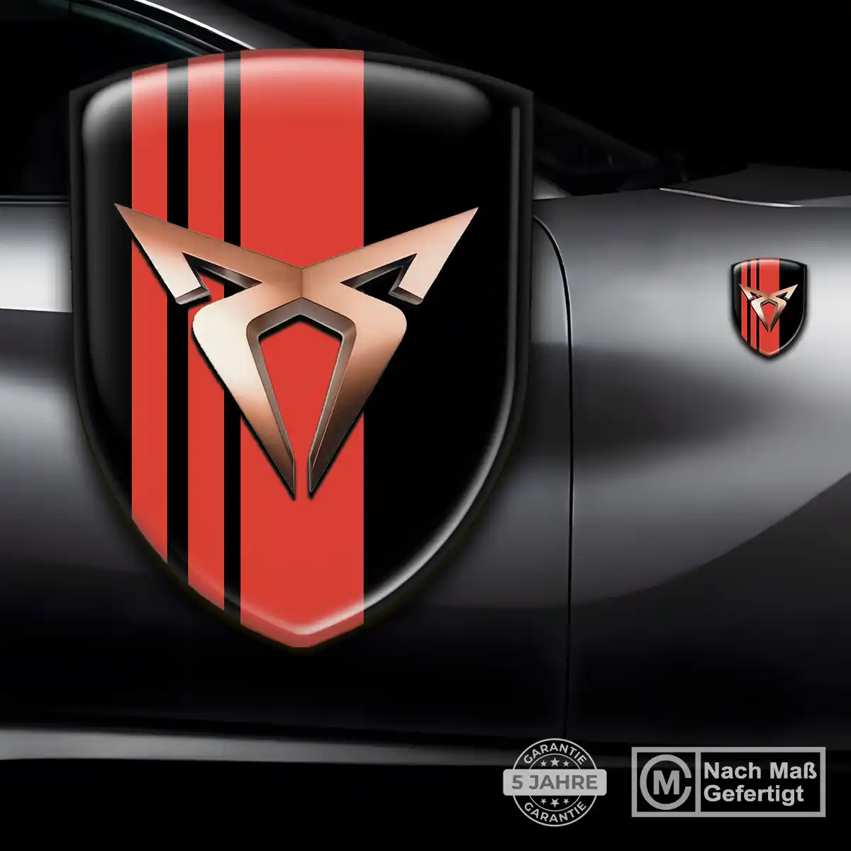Cupra Aufkleber Silikon Embleme Auto Hohe Qualität