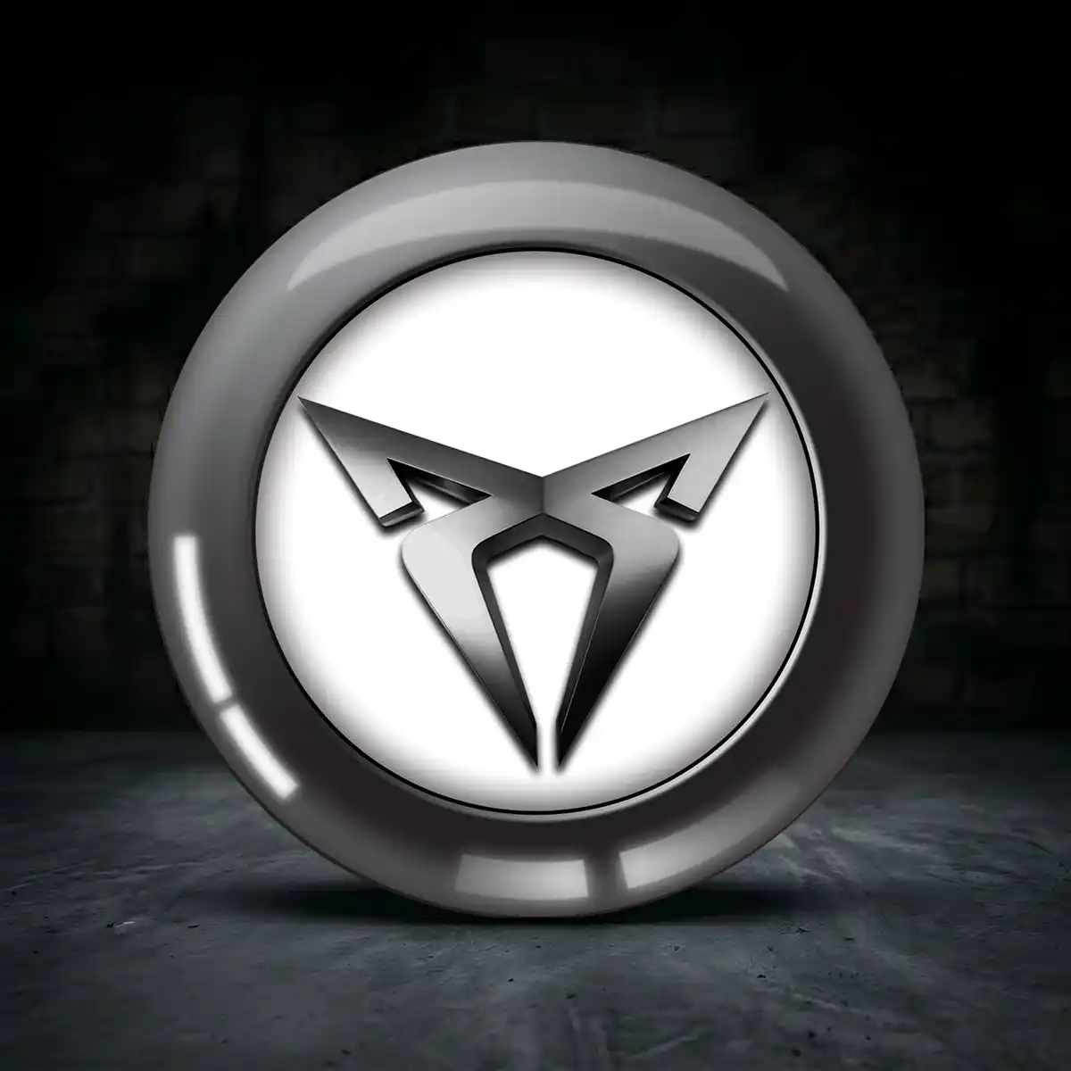 Cupra Aufkleber Silikon Embleme Premium-Edition
