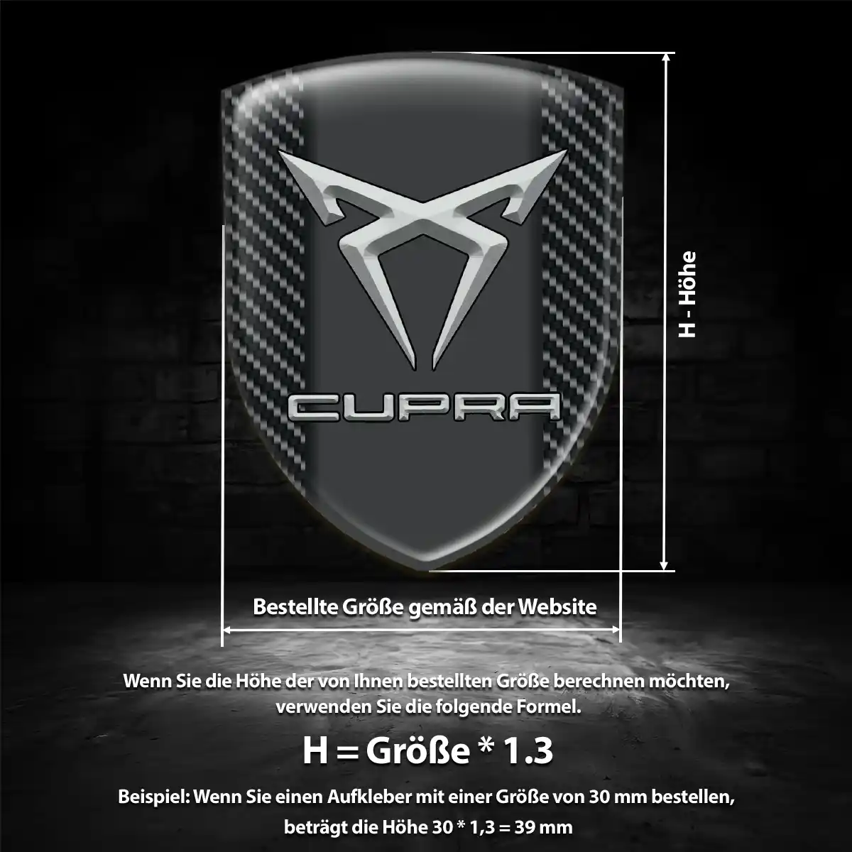 Cupra Aufkleber Stilvolles Design