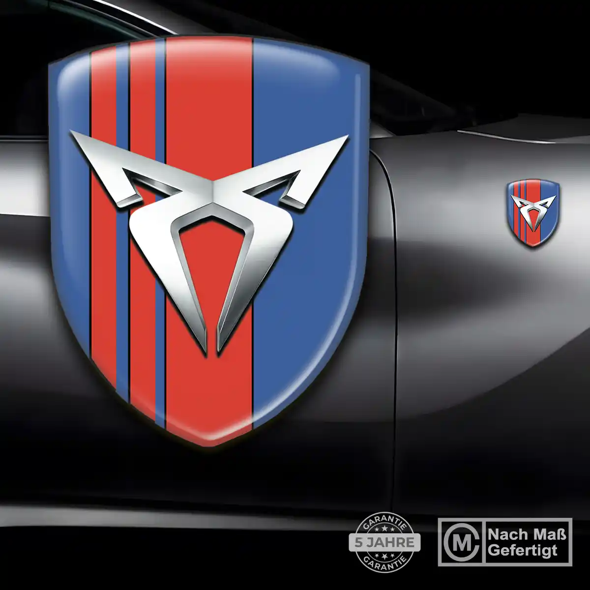 Cupra Aufkleber Wappen Auto Hohe Qualität