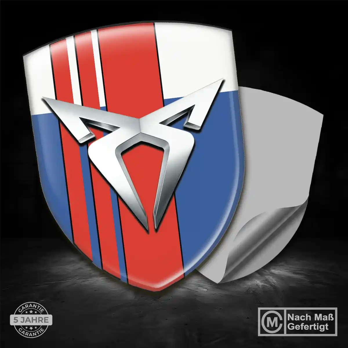 Cupra Aufkleber Wappen Auto Stilvolles Design