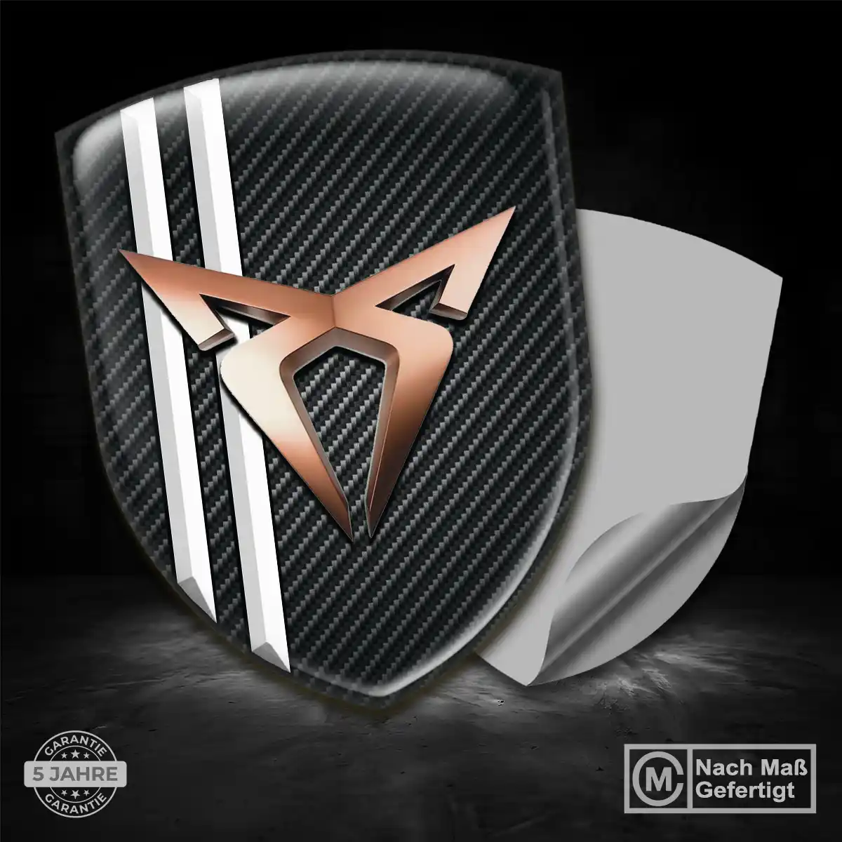 Cupra Aufkleber Wappen Emblem Auto Hohe Qualität