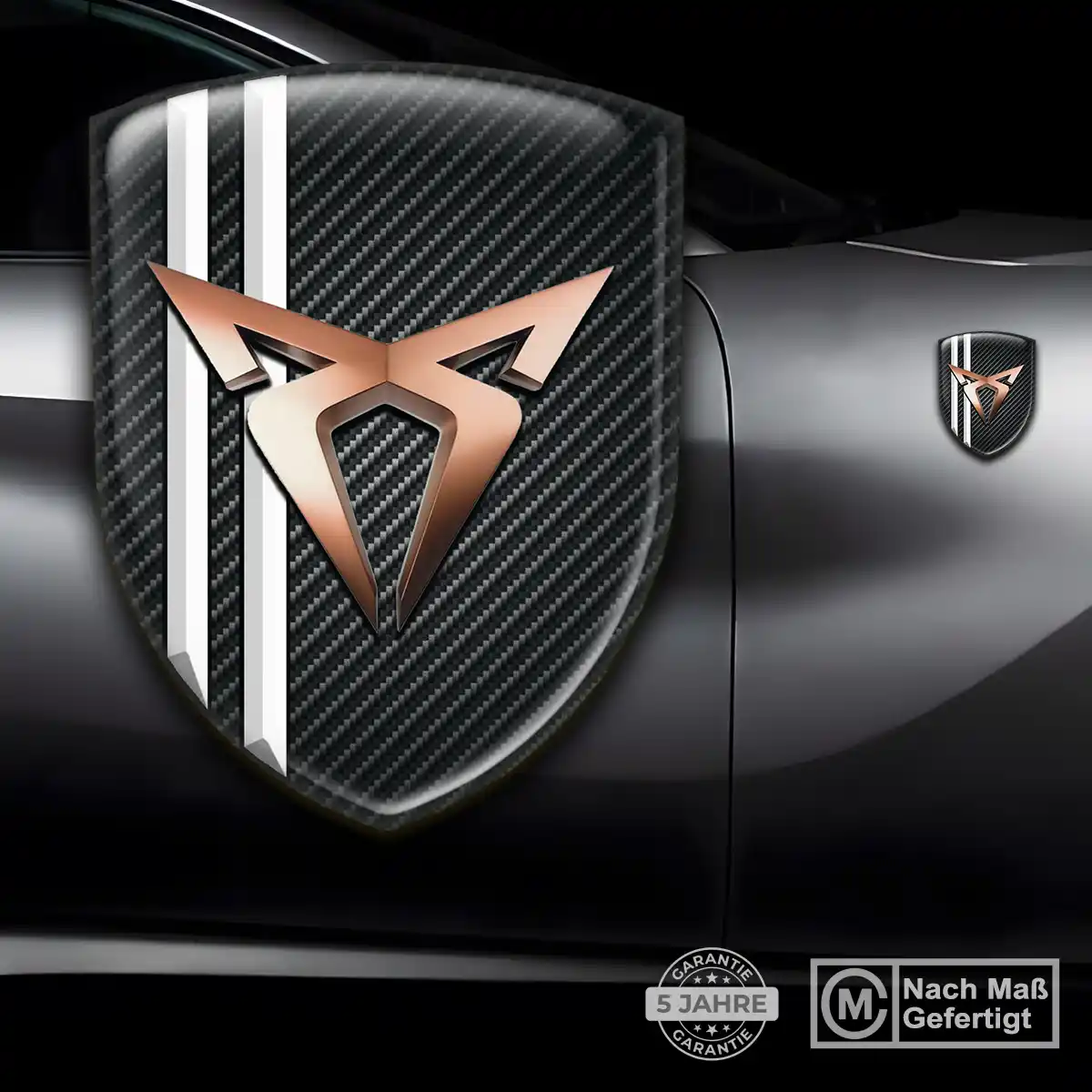 Cupra Aufkleber Wappen Emblem Auto Hohe Qualität