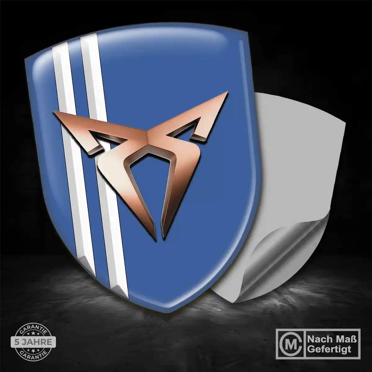 Cupra Aufkleber Wappen Hohe Qualität