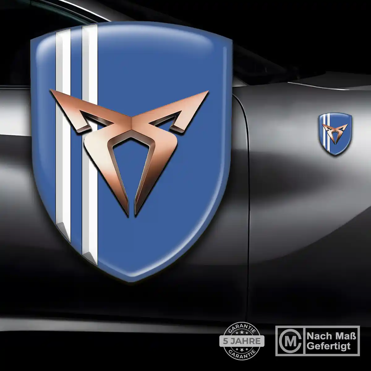 Cupra Aufkleber Wappen Hohe Qualität