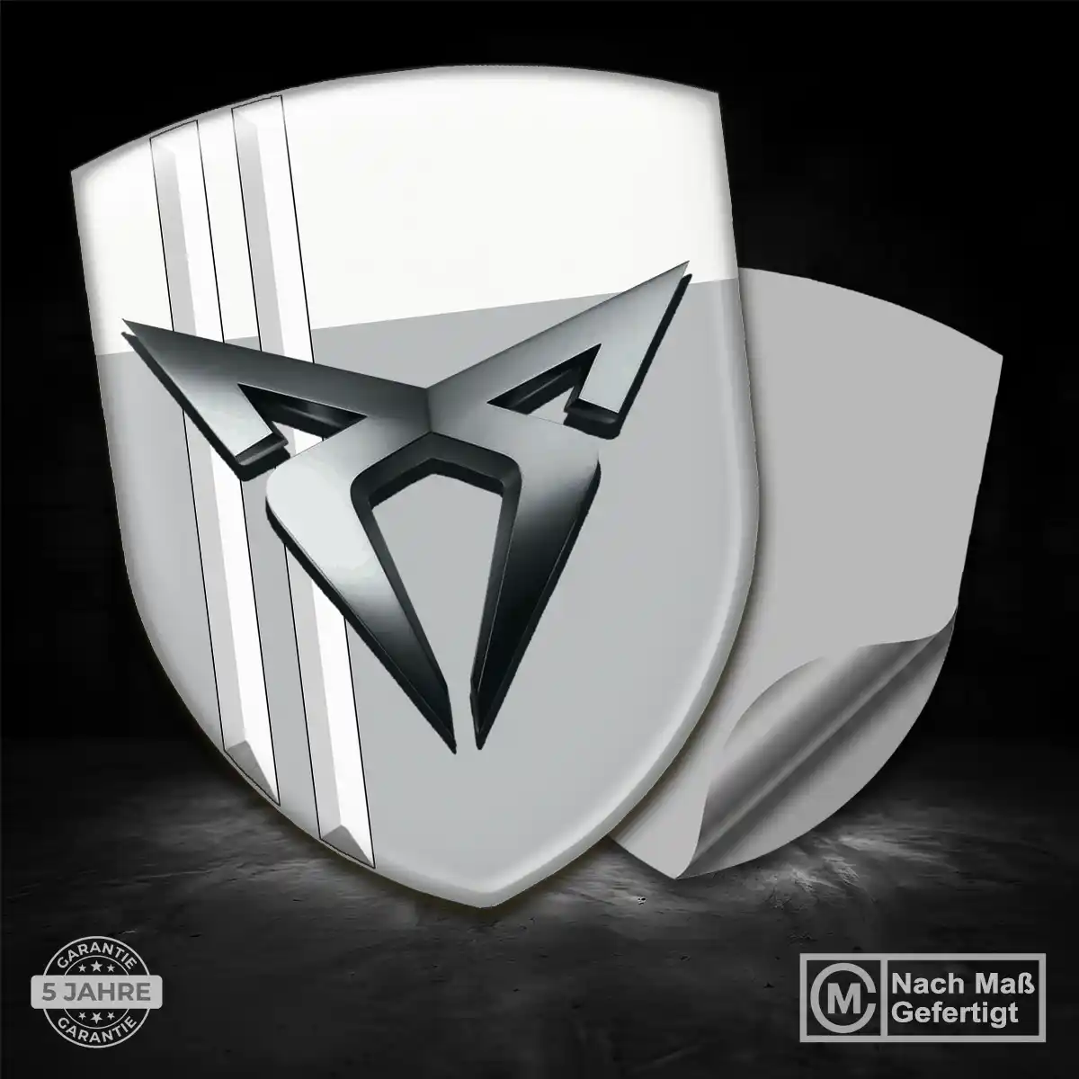 Cupra Aufkleber Wappen Luxus-Edition