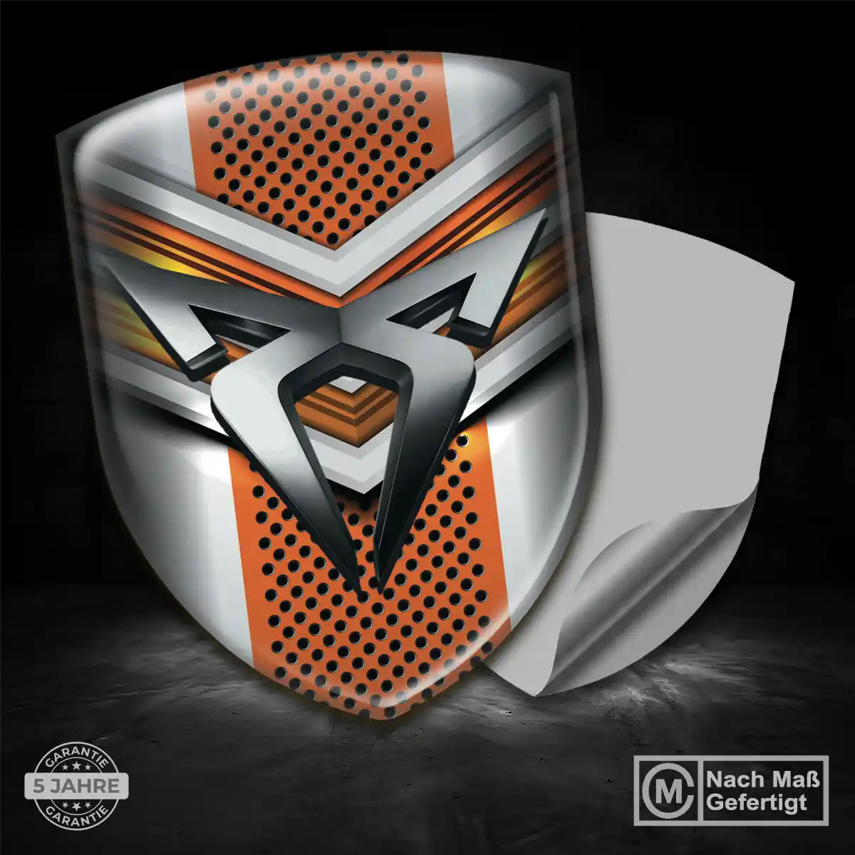 Cupra Aufkleber Wappen Premium-Edition